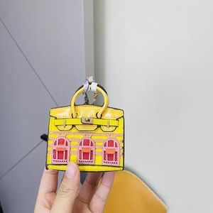 Super cute key fob mini purse charm!